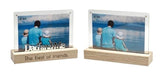 Dad and Me Dual View Photo Frame 4x6